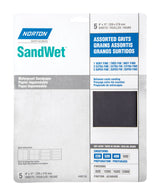 SANDPAPER WTRPRF ASST5PK