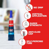 Loctite Super Glue Super Strength Ethyl Cyanoacrylate Glue 2 gm