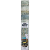 RoomMates 20.5 in. H X 16.5 ft. L Distressed Wood Blue Vinyl Peel and Stick Wallpaper