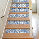 RoomMates 20.5 in. H X 16.5 ft. L Mediterranian Tile Vinyl Peel and Stick Wallpaper