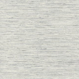 RoomMates 20.5 in. H X 16.5 ft. L Grasscloth Grey Vinyl Peel and Stick Wallpaper