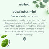 Method Eucalyptus Mint Scent Daily Shower Cleaner 28 oz Liquid