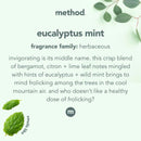 Method Eucalyptus Mint Scent Daily Shower Cleaner 28 oz Liquid