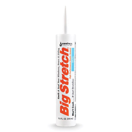 10016 Acrylic Rubber Sealant, White, 10.5-oz. - Quantity 12