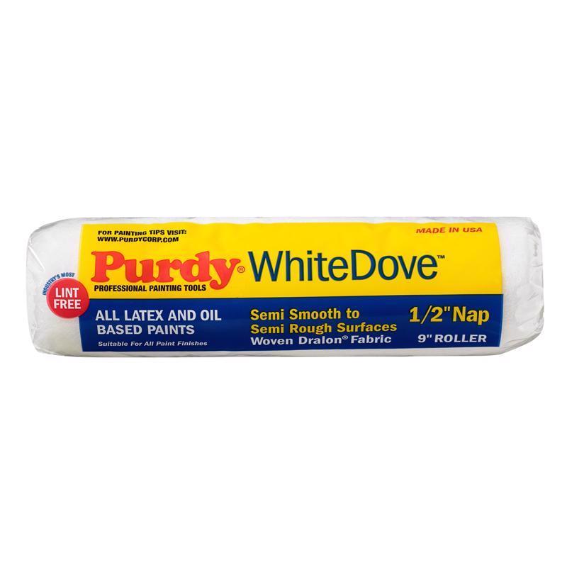 ROLLER WHT DOVE 9"X1/2"