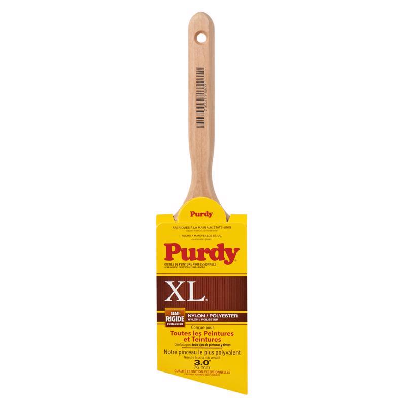 Purdy XL Glide 3 in. Medium Stiff Angle Trim Paint Brush