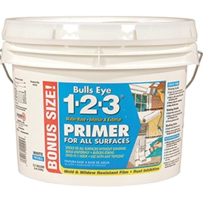 Zinsser Bulls Eye 123 White Primer and Sealer 2.5 gal