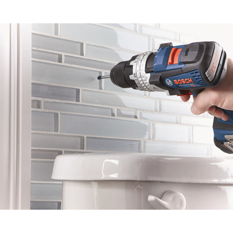 Bosch Carbide Tipped Glass and Tile Bit Set 3-Flat Shank 4 pc