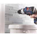 Bosch Carbide Tipped Glass and Tile Bit Set 3-Flat Shank 4 pc