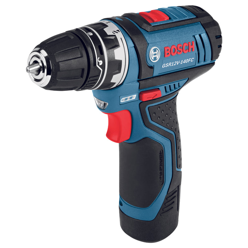 Bosch 12V MAX Flexiclick 1/4 in. Cordless 5-In-1 Drill Kit (Battery & Charger)
