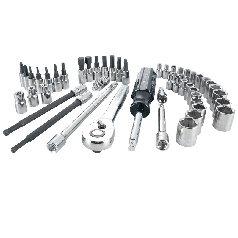 MECH TOOLSET 1/4"DV 48PC