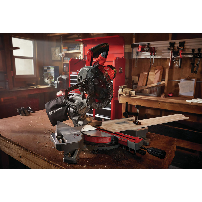 Craftsman V20 7-1/4 in. Cordless Sliding Miter Saw Kit (Battery & Charger)