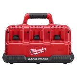Milwaukee M18/M12 18/12 V 6-Port Rapid Charging Station 1 pc
