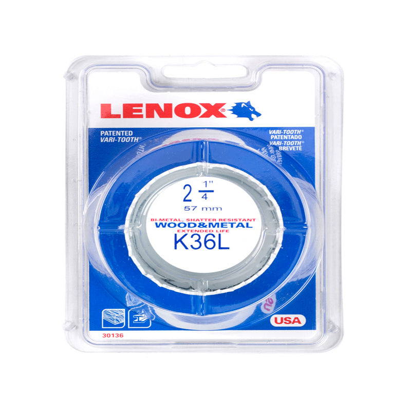 Lenox 2 1/4 in. Bi-Metal Hole Saw 1 pk