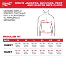 Milwaukee M12 AXIS L Long Sleeve Unisex Full-Zip Heated Jacket Kit Black