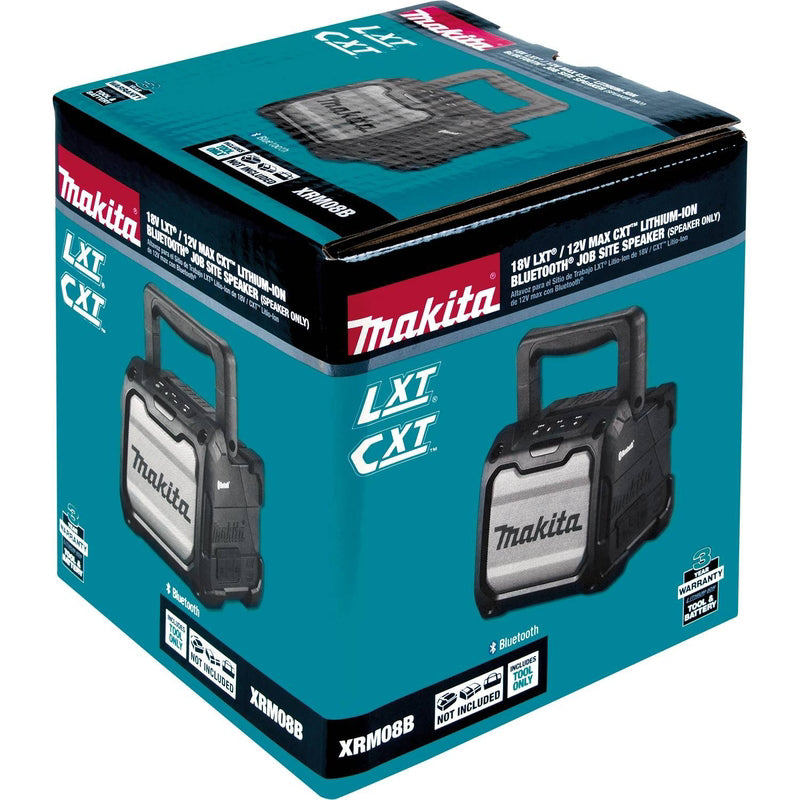 Makita LXT/CXT Wireless Bluetooth Weather Resistant Jobsite Speaker