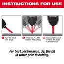 Milwaukee Diamond Max 3/16 in. Diamond Grit Glass, Porcelain, Tile, and Stone Hole Saw 1 pc