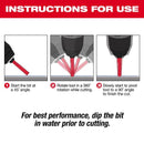 Milwaukee Diamond Max 3/8 in. Diamond Grit Glass, Porcelain, Tile, and Stone Hole Saw 1 pc