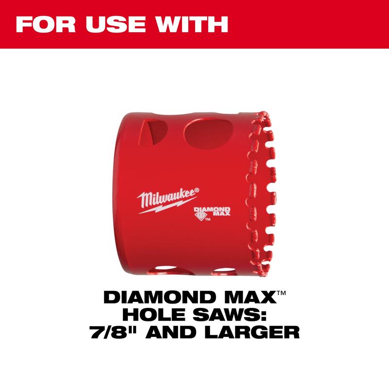 Milwaukee Diamond Max Carbon Steel Retractable Starter Bit 1 pc