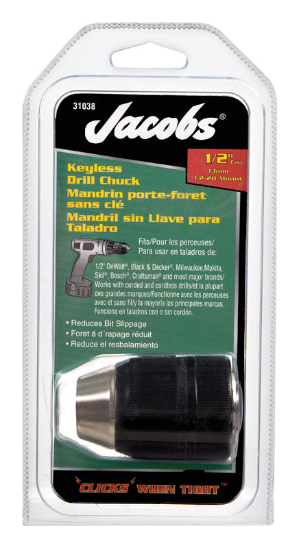 CHUCK KEYLESS 1/2"PROF