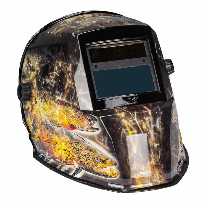 Forney Auto-Darkening Variable Shade Outdoor Angler Welding Helmet 1 pc