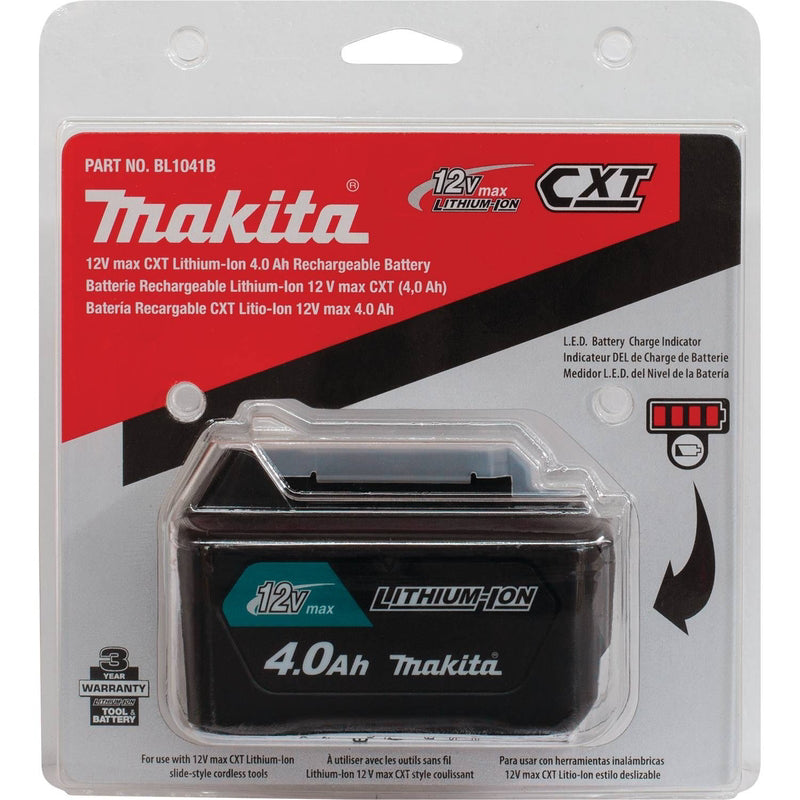 Makita 12V CXT 4 Ah Lithium-Ion Battery 1 pc