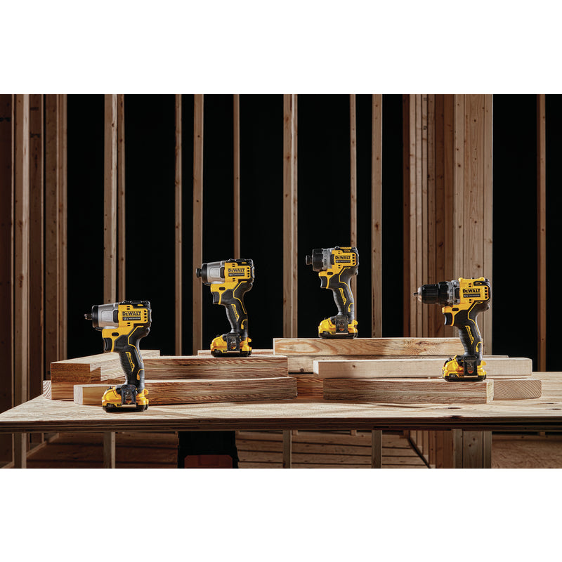 DeWalt 12V MAX 3/8 in. Cordless Brushless Impact Wrench Kit (Battery & Charger)