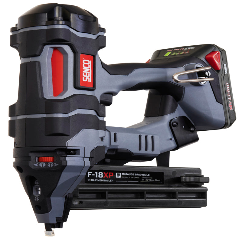 Senco 16 Ga. Cordless Pneumatic Finish Nailer Kit (Battery & Charger) 18 V