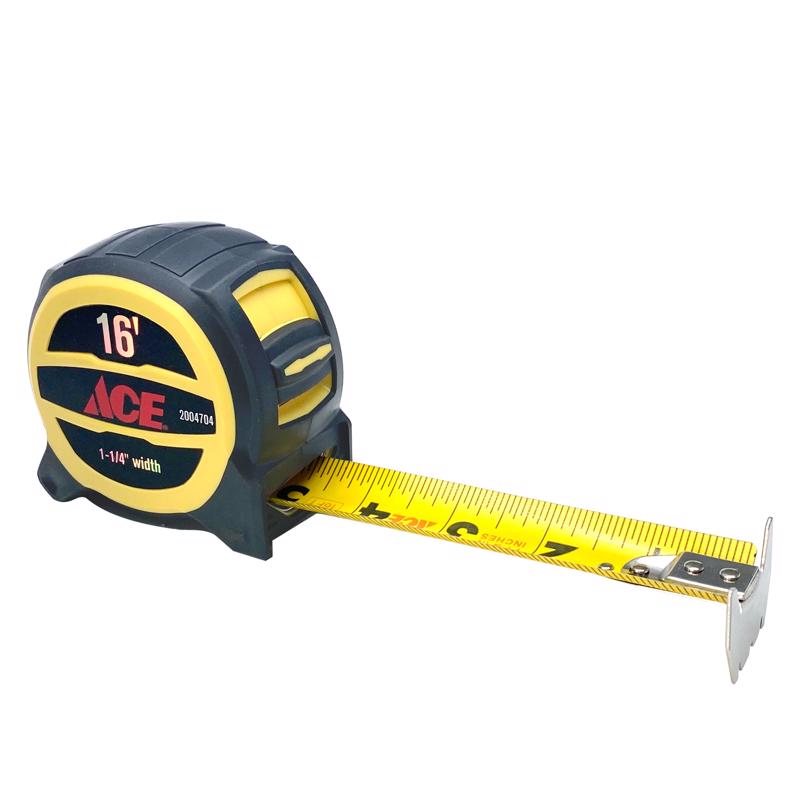 TAPE MEASURE BLK/YLW 16'