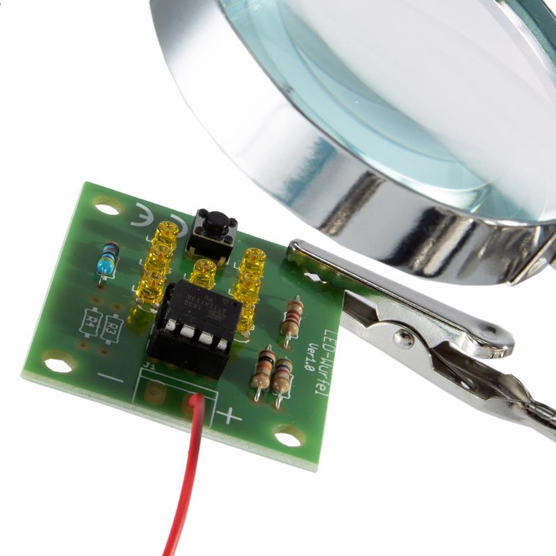 Weller Magnifying Glass Soldering Project Holder with Magnifier 1 pc