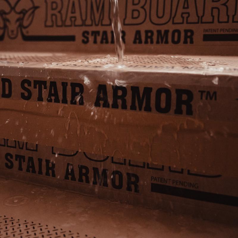 Ram Board Stair Armor 19 in. H X 34 in. W Polypropylene Stair Protector 6 pc