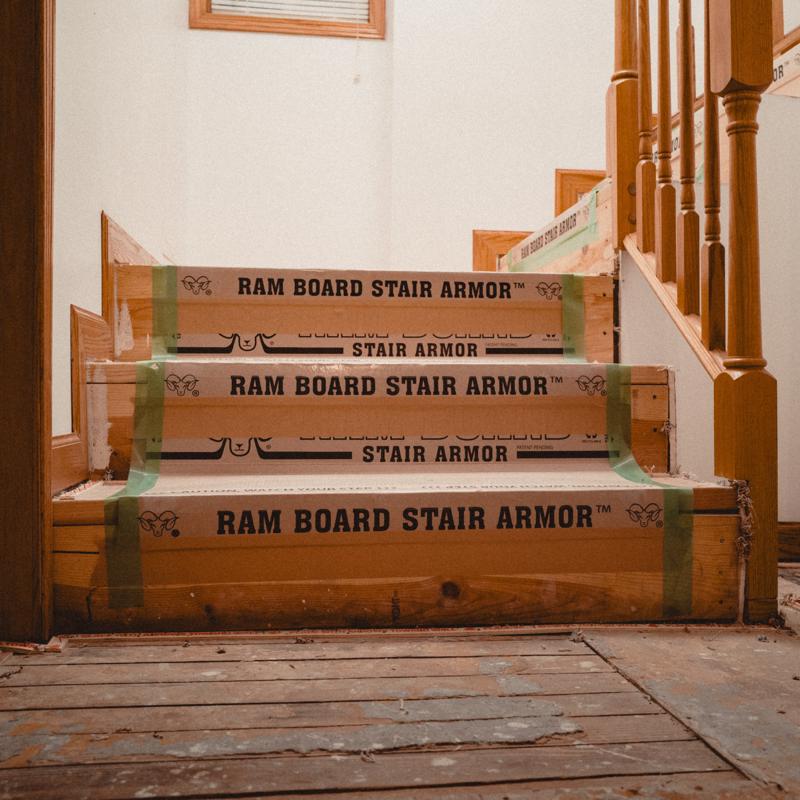 Ram Board Stair Armor 19 in. H X 34 in. W Polypropylene Stair Protector 6 pc