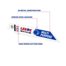 RECIP BLD 6" BIMETAL 10T