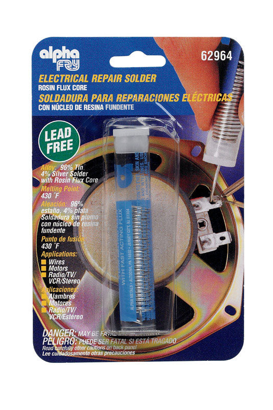 SOLDER NO LEAD ROSIN 1/2