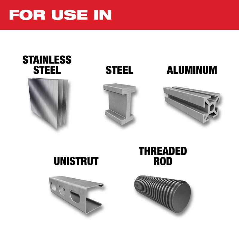 Milwaukee Metal Tech 5-3/8 in. D X 20 mm Ferrous Tungsten Carbide Metal Blade 30 teeth 1 pk