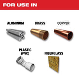 Milwaukee Metal Tech 5-3/8 in. D X 20 mm Non-Ferrous Tungsten Carbide Metal Blade 50 teeth 1 pk