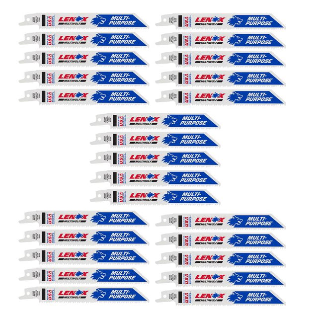 RECIP BLD 6"X10TPI 25PK