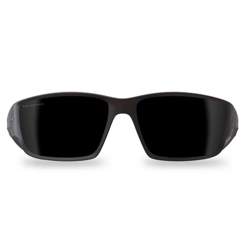 Edge Eyewear Kazbek Anti-Fog Polarized Safety Glasses Smoke Lens Black Frame 1 pc