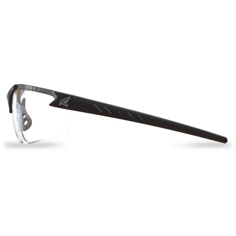 Edge Eyewear Zorge G2 Anti-Fog Safety Glasses Clear Lens Black Frame 1 pc