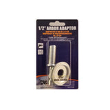 ARBOR ADPTR 1/2"X1/4"HEX