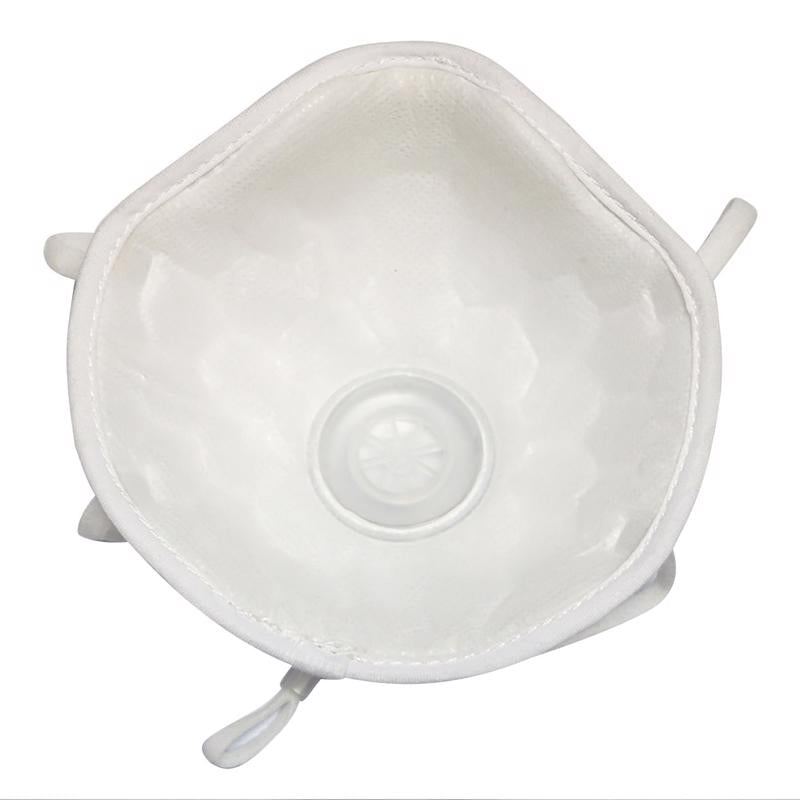 SoftSeal Might Max N95 Respirator Mask Valved White One Size Fits Most 10 pk