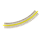 Simpson Strong-Tie Quik Drive No. 9 X 1-3/4 in. L Lobe Yellow Zinc Collated Subfloor Screws 1 pk