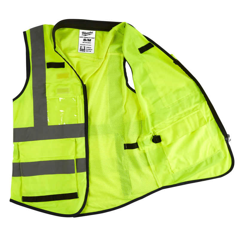 Milwaukee Performance Safety Vest High Visibility Yellow L/XL