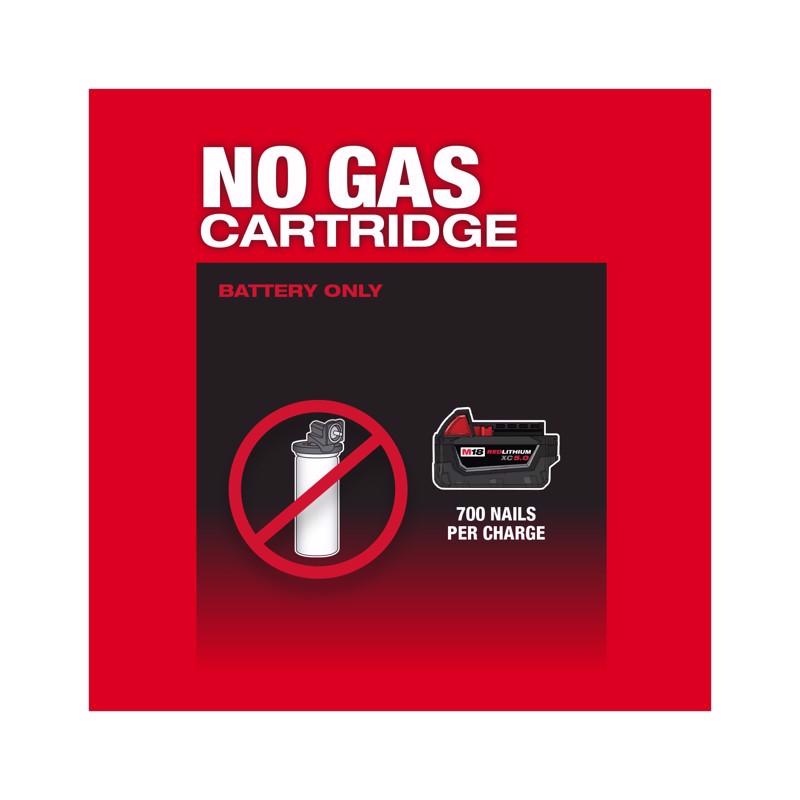 Milwaukee M18 FUEL 18 Volt Brushless 21 deg Framing Nailer