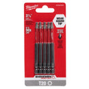 Milwaukee Shockwave Torx T20 X 3-1/2 in. L Impact Driver Bit Steel 5 pk