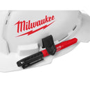 Milwaukee BOLT 4-Point Ratchet Type 1 Class C Full Brim Hard Hat White Vented