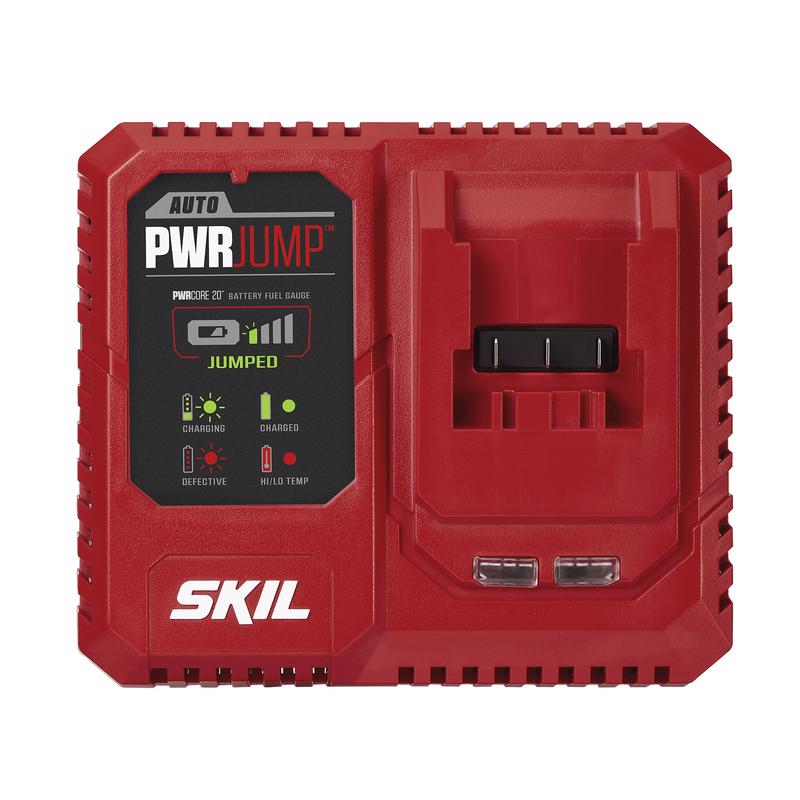 SKIL PWR CORE 20 QC536001 20 V Lithium-Ion Auto PWR JUMP Battery Charger 1 pc