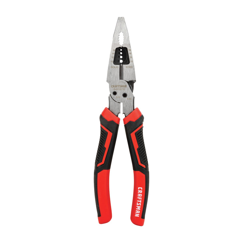 6IN1 LONG NOSE PLIER 8"L