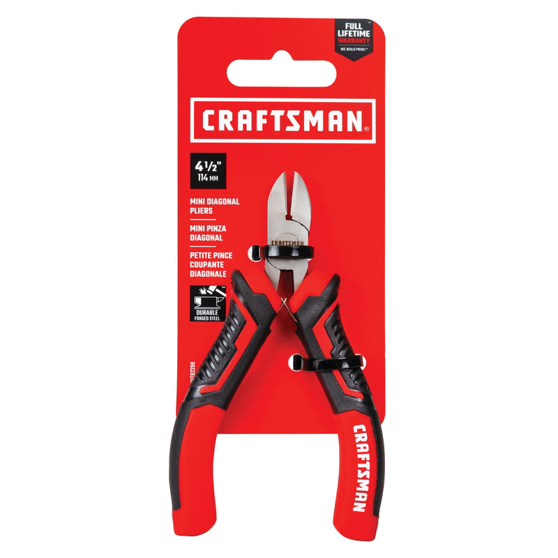 Craftsman 4-1/2 in. Drop Forged Steel Mini Diagonal Pliers