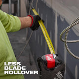 Milwaukee 25 ft. L X 1 in. W Compact Wide Blade Magnetic Tape Measure 2 pk
